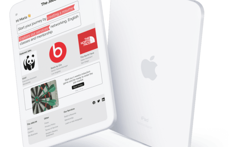 The JobLink portfolio item